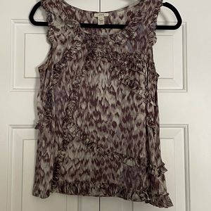 Jcrew sleeveless blouse
